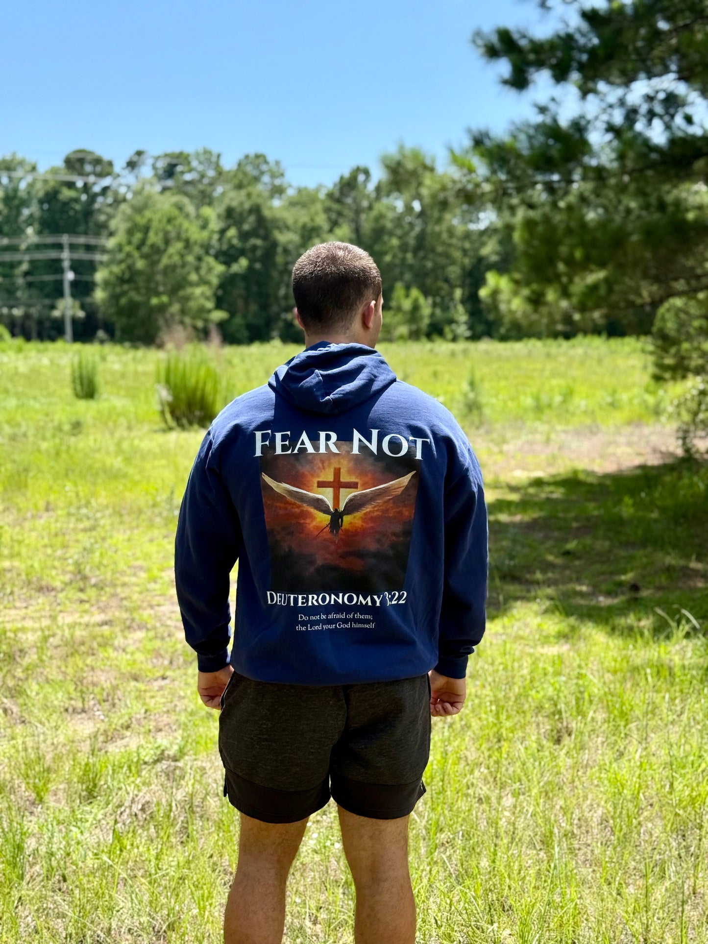 Fear Not Hoodie - Deuteronomy 3:22 - CLA