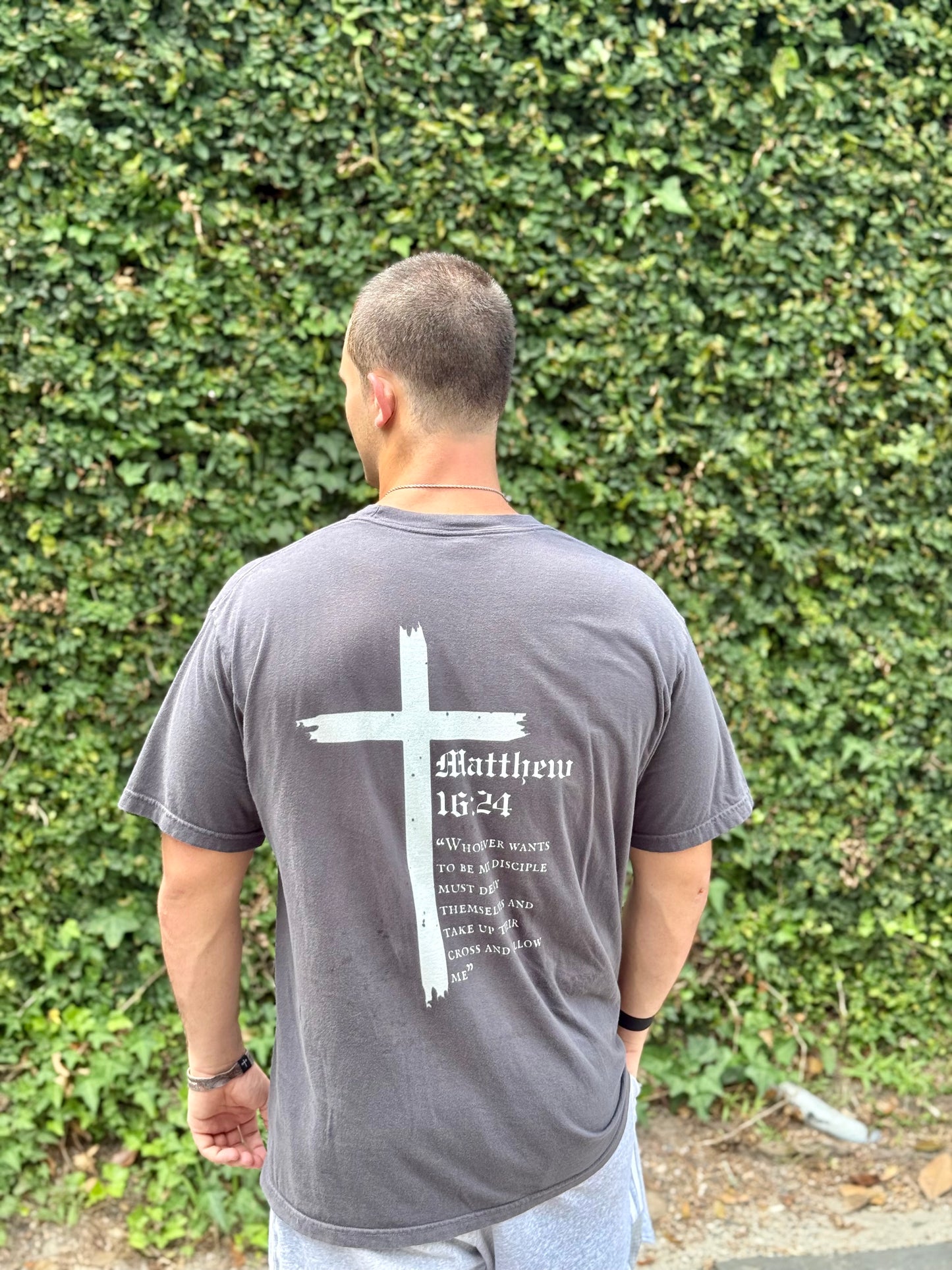 Matthew 16:24 Lifting Shirt - CLA