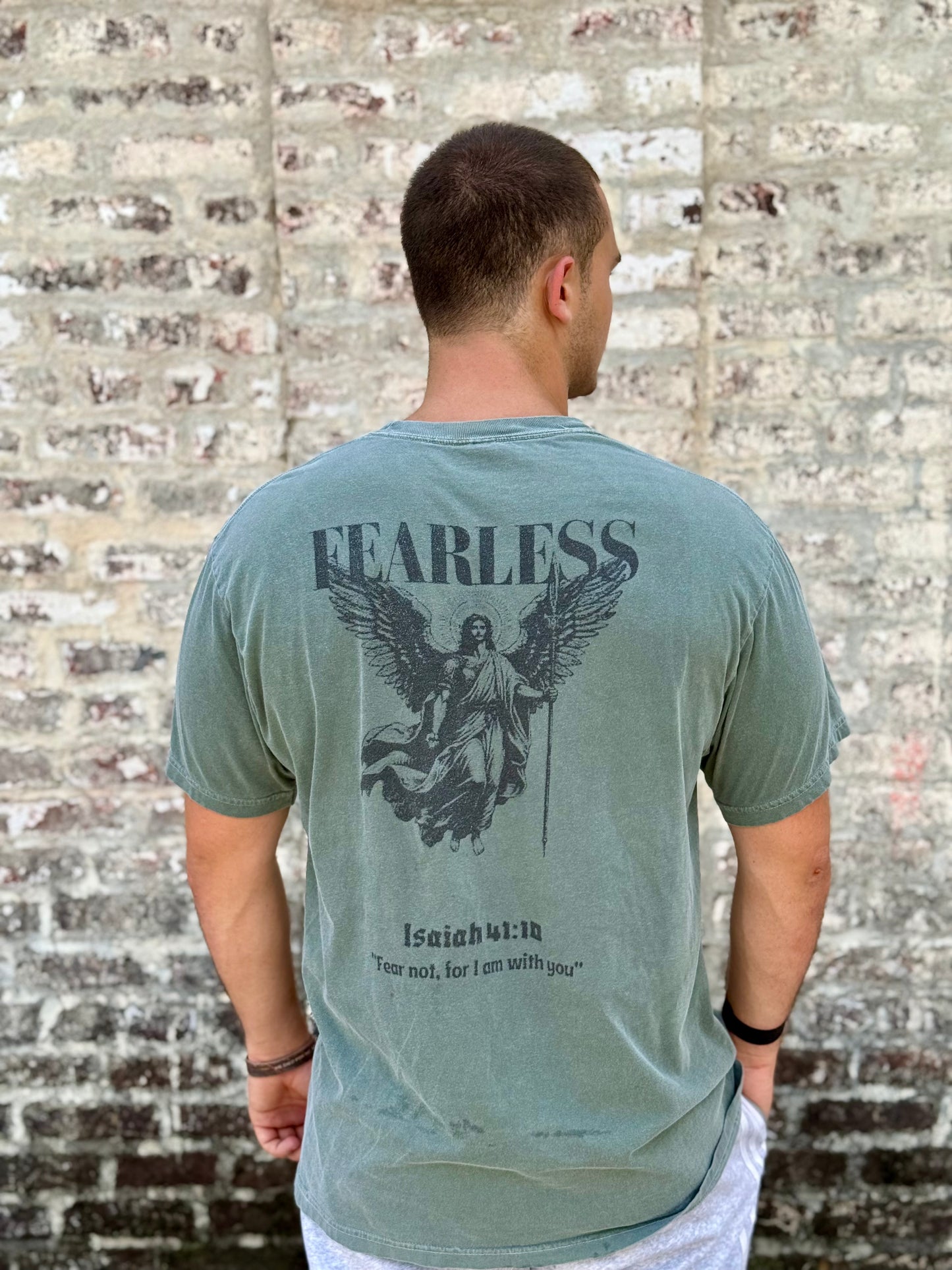 Fearless Lifting Shirt - Isaiah 41:10 - CLA