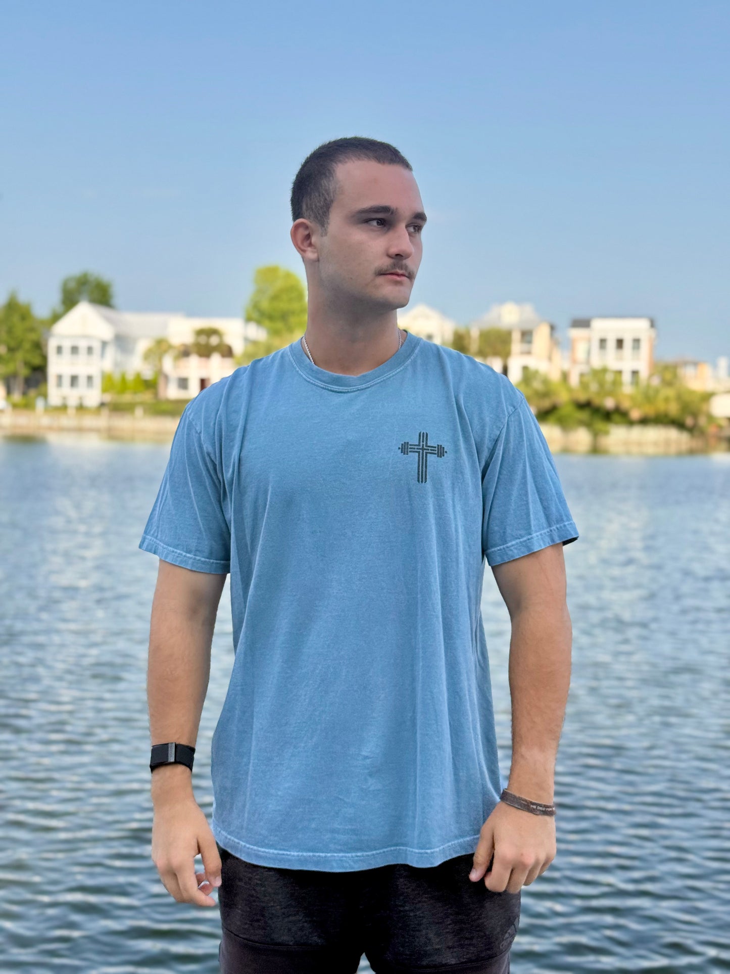 Hill of Crosses Lifting Shirt - Luke 23:42-43 - CLA