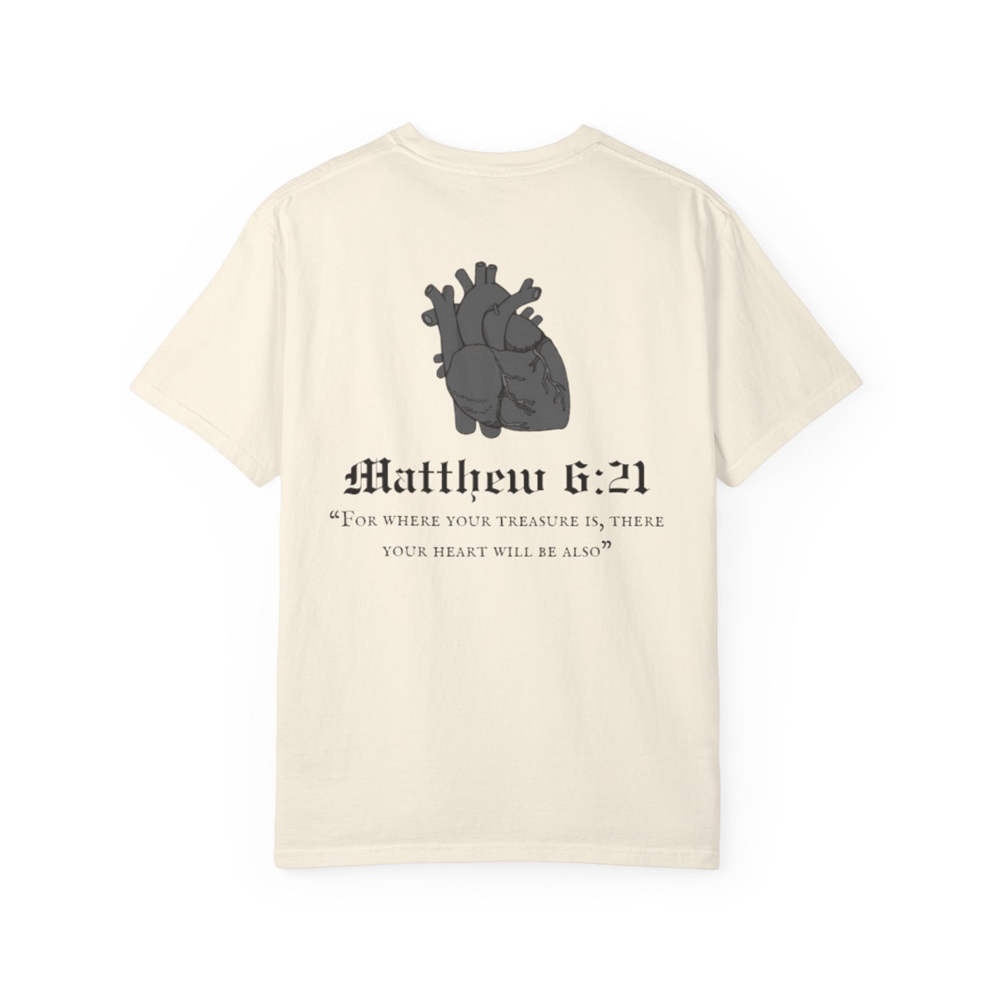 Treasure Heart Lifting Shirt - Matthew 6:21 - CLA