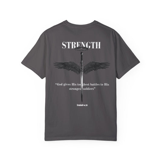 Strength Lifting Shirt - Isaiah 4:31 - CLA