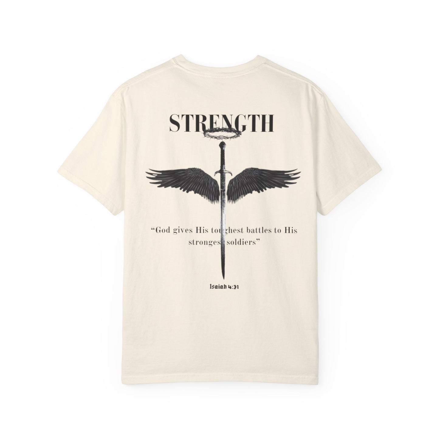 Strength Lifting Shirt - Isaiah 4:31 - CLA