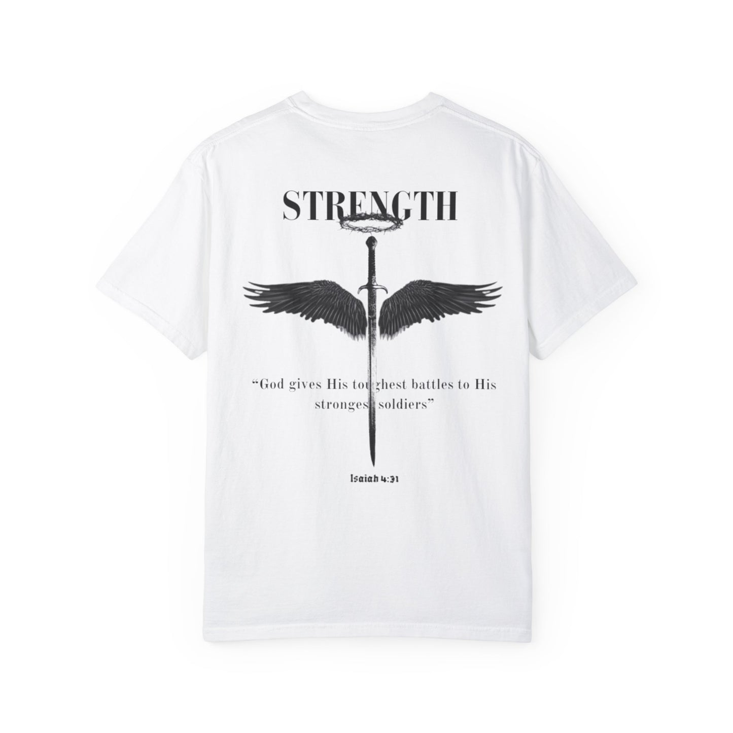 Strength Lifting Shirt - Isaiah 4:31 - CLA