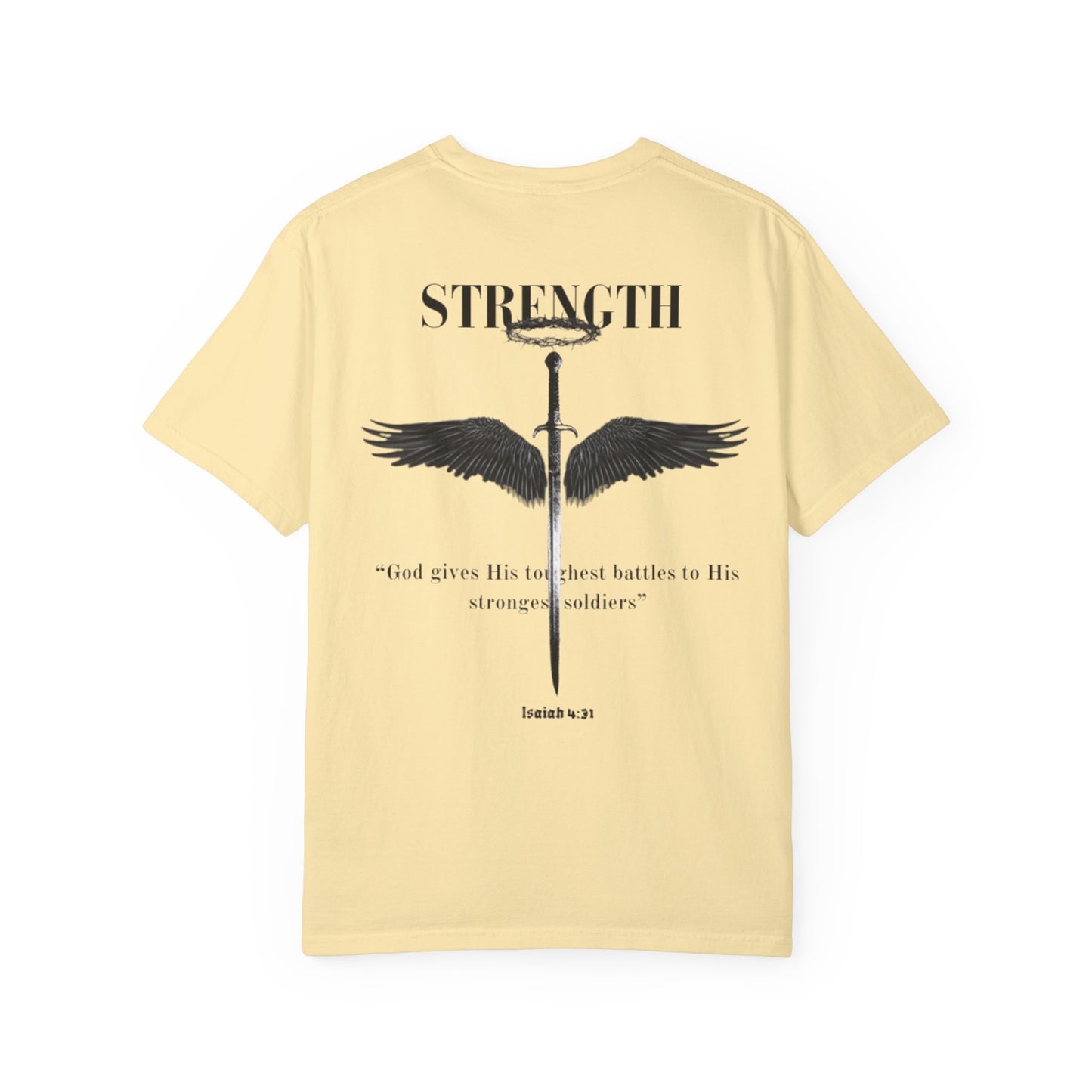 Strength Lifting Shirt - Isaiah 4:31 - CLA