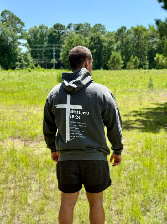 Matthew 16:24 Hoodie - CLA